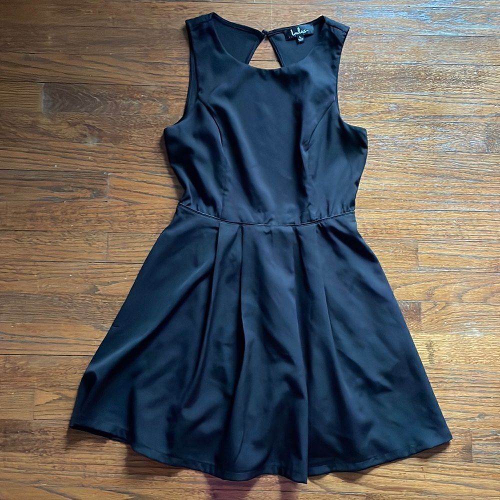 Lulus Black Sleeveless Mini Dress